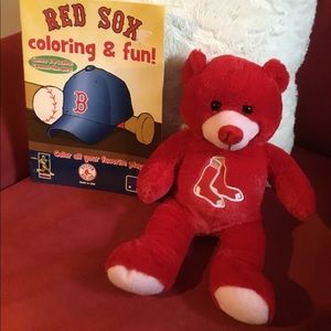 Red Sox Bear & book